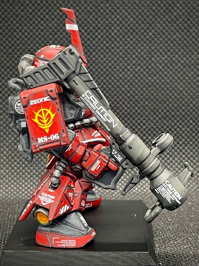 【送料無料/匿名配送】ガンダムコンバージ ザクIIジョニーライデン機 リペイント