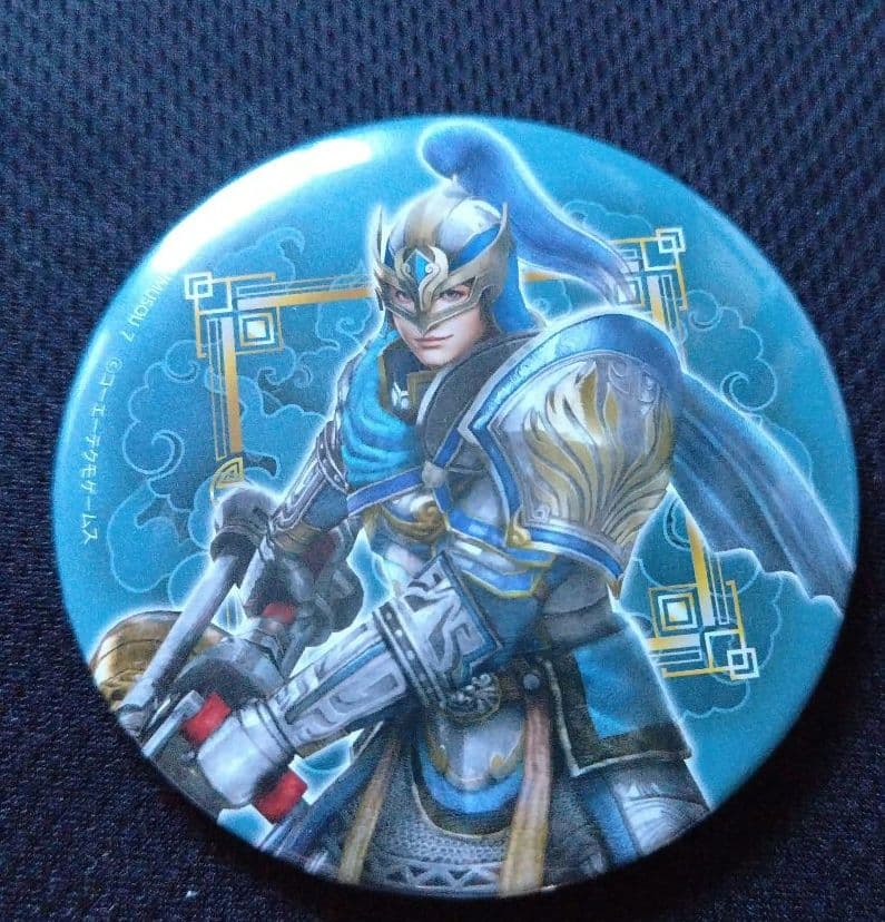 三國無双7 夏侯覇缶バッジ