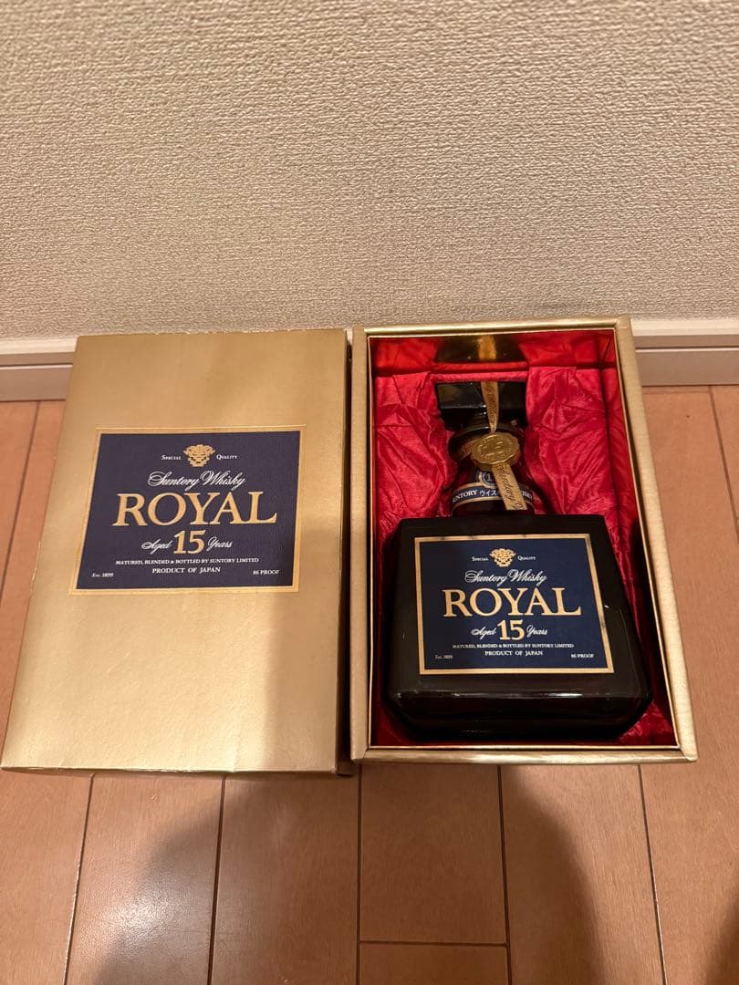 【未開栓】サントリー 15年 ブルーラベル オールドボトル 700ml