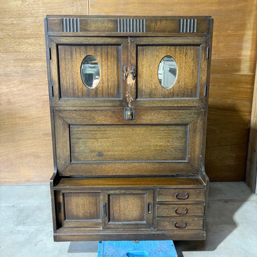 【直接引取OK】【福岡】 和箪笥 昭和レトロ アンティーク 木製 天然木 収納