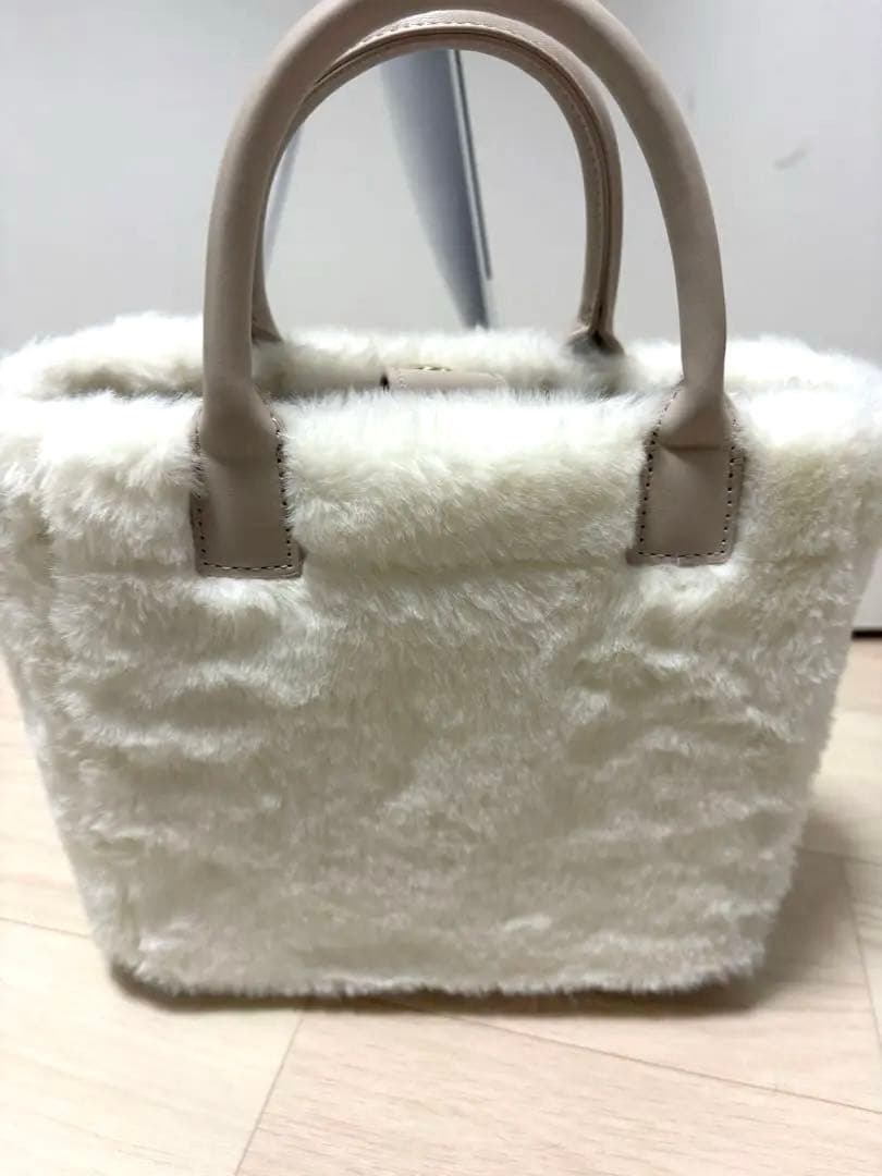furfur ▪︎ファーバッグ▪︎アイボリー
