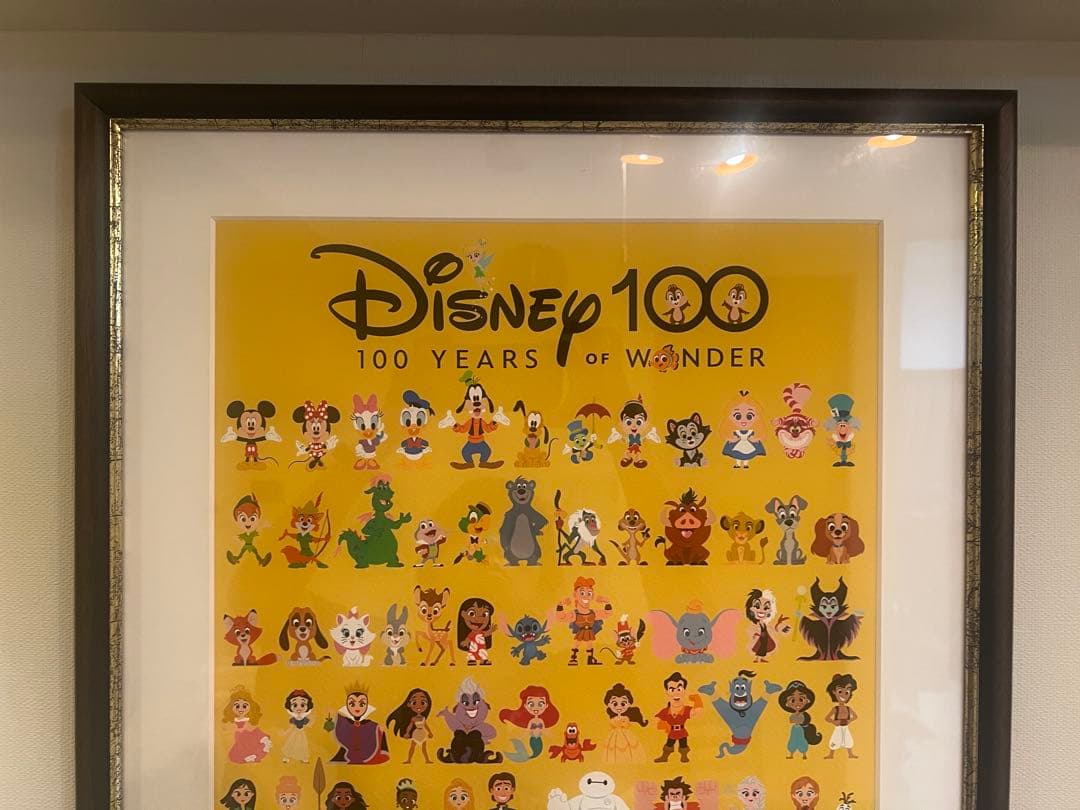 disney100周年　ディズニー絵画　世界限定100枚＋α