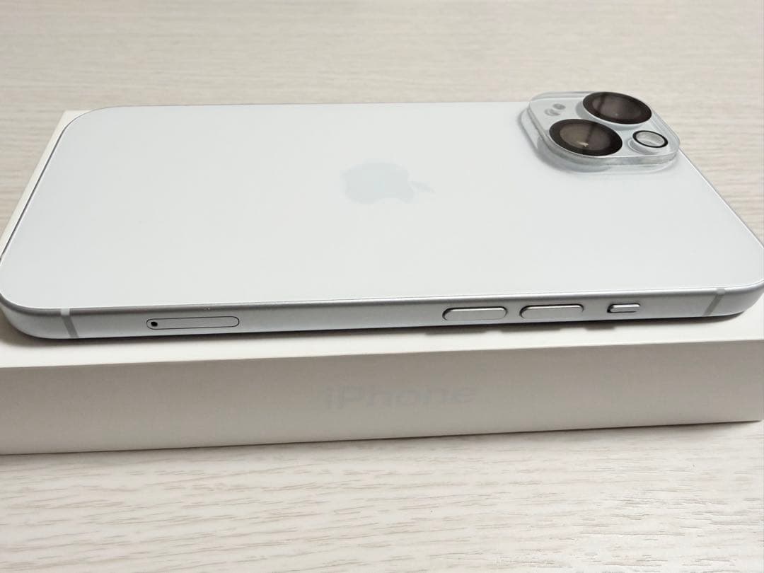 iPhone 15 128GB ブルー ホワイト SIMフリー 箱付き 本体