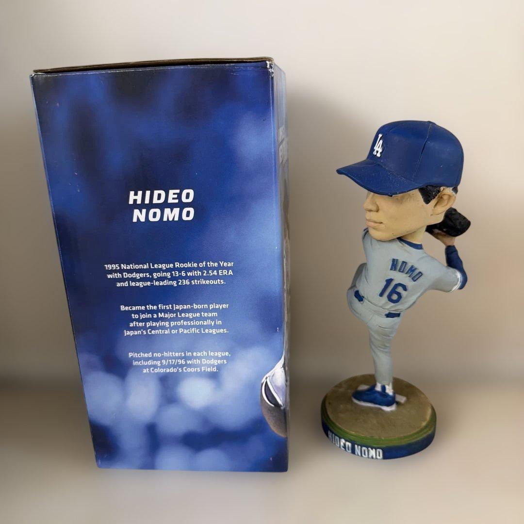 ドジャース 野茂英雄HIDEO NOMO ボブルヘッド フィギュア 16