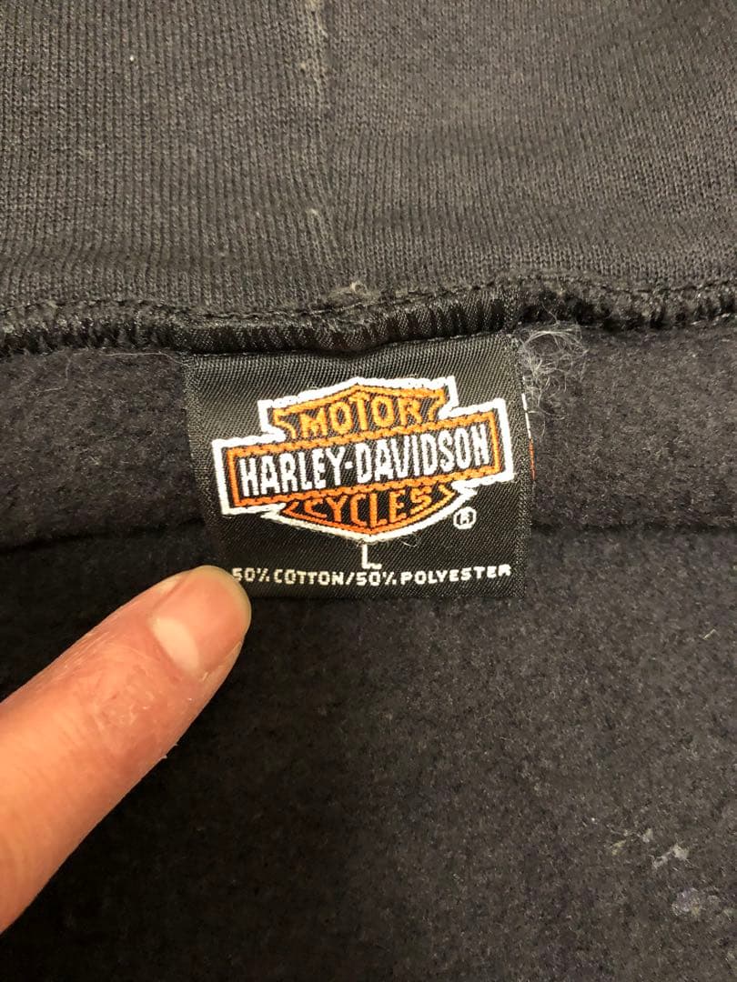 Harley-Davidson フレイムスプリント パーカー Lサイズ