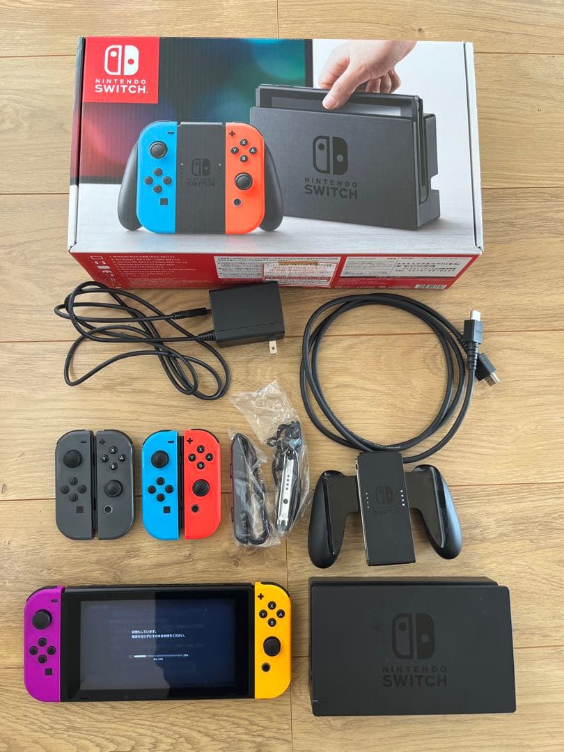 Nintendo Switch 本体 ジョイコン6個