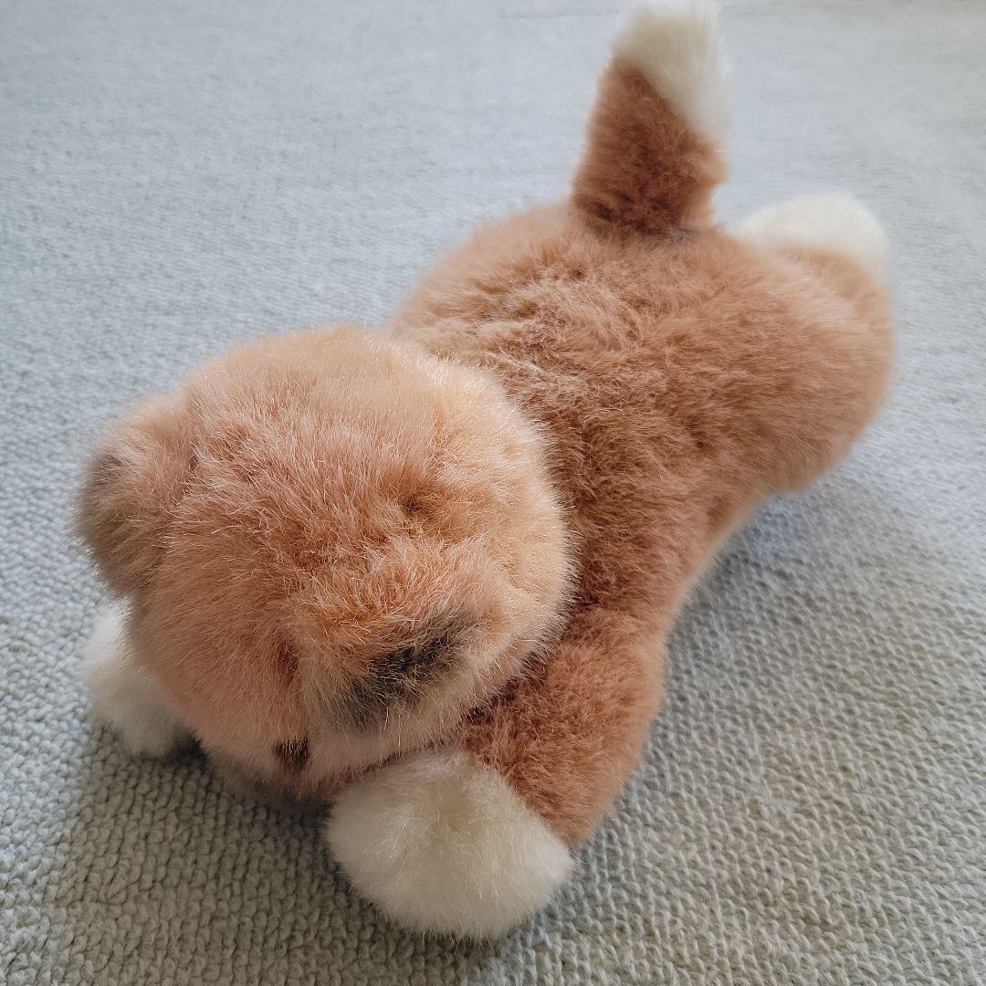 昭和平成レトロ 犬 ぬいぐるみ クンクン 鳴く セキグチ バンダイ