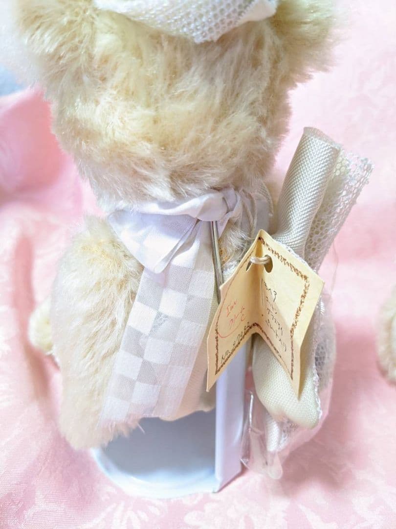 テディベア作家♥丸山いくこ♥テディベア♥ウェディングベア♥ぬいぐるみ♥世界で一体