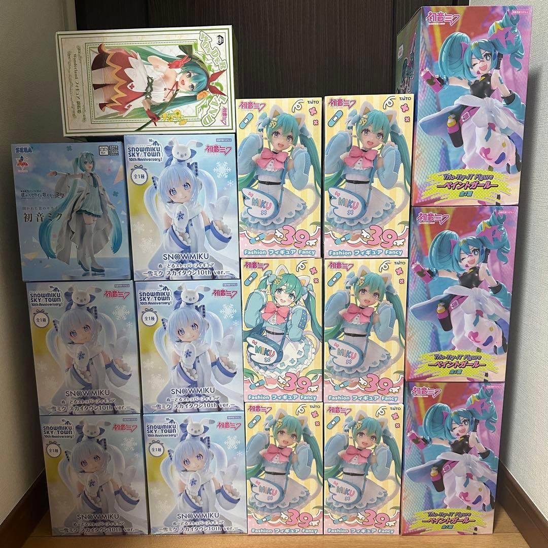 初音ミク フィギュア まとめ売り　16点セット