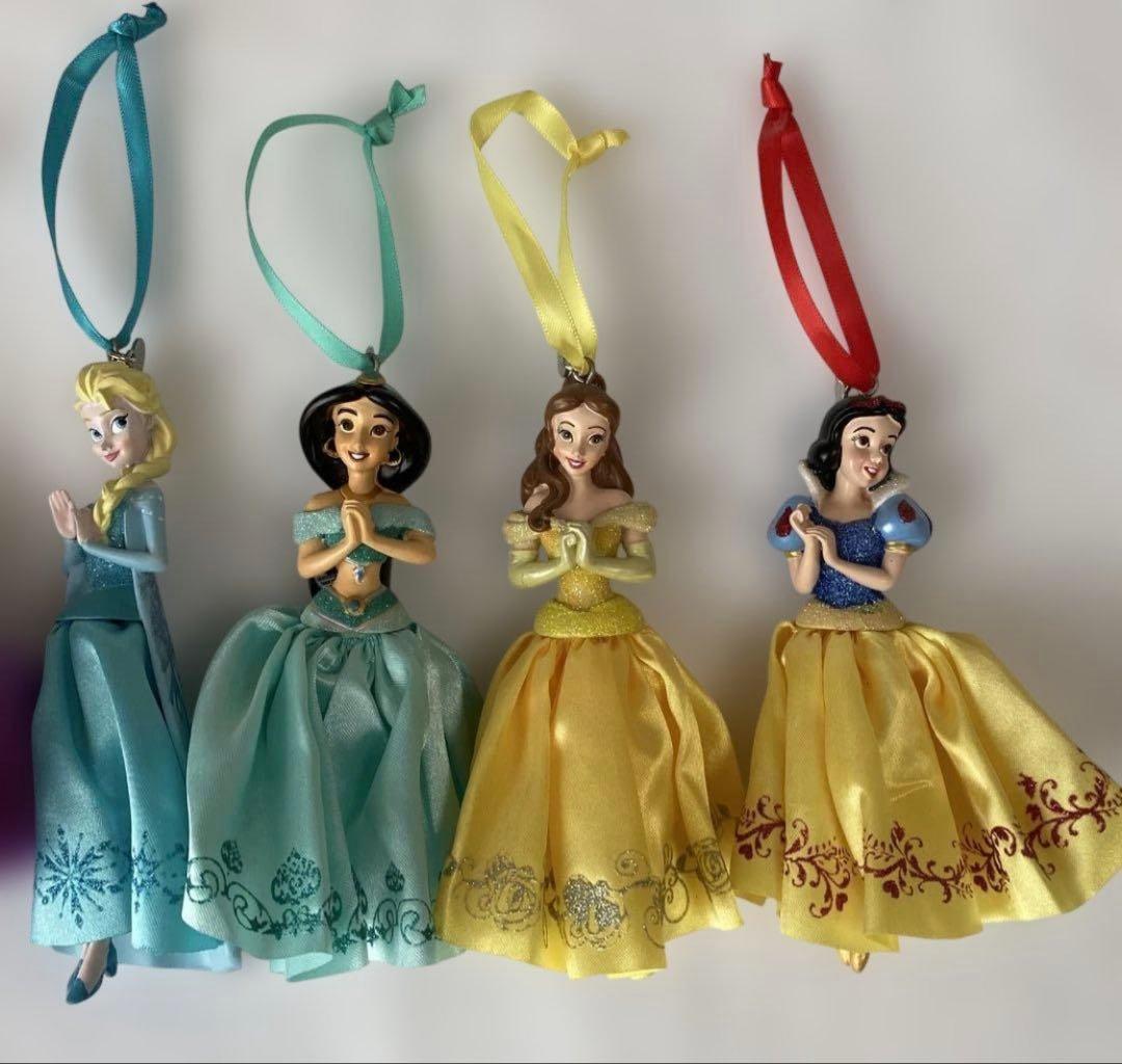 ディズニーストア　プリンセス　クリスマスオーナメント　2018年　7体セット