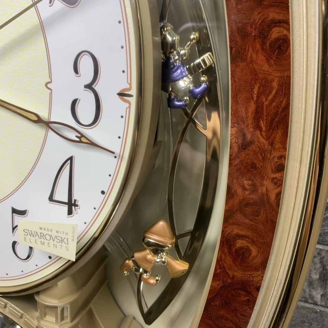 生産終了品　CITIZEN　電波掛時計 パルミューズクイーンダムN 4MN484