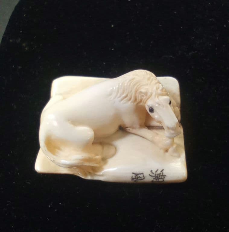 マンモス牙·根付