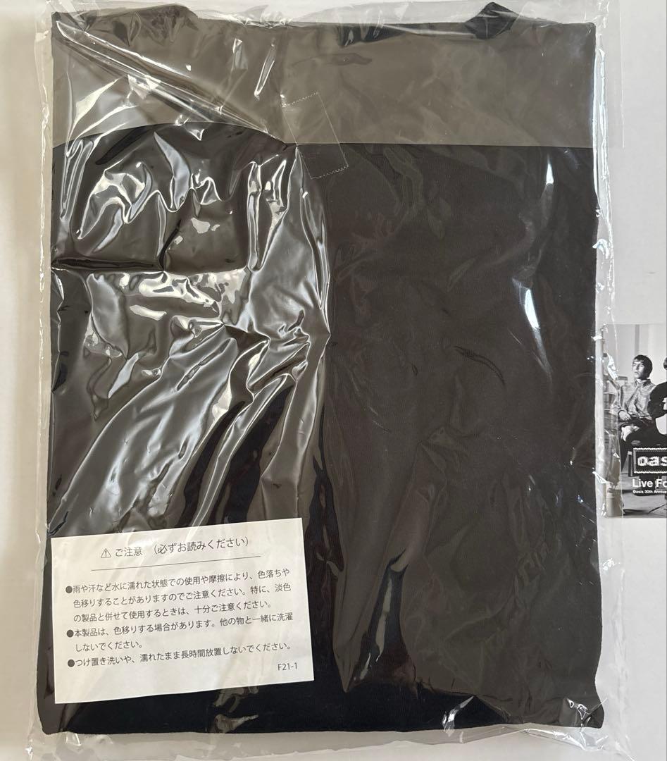 oasis 30周年特別展 Ｔシャツ ブラック　XLサイズ　新品