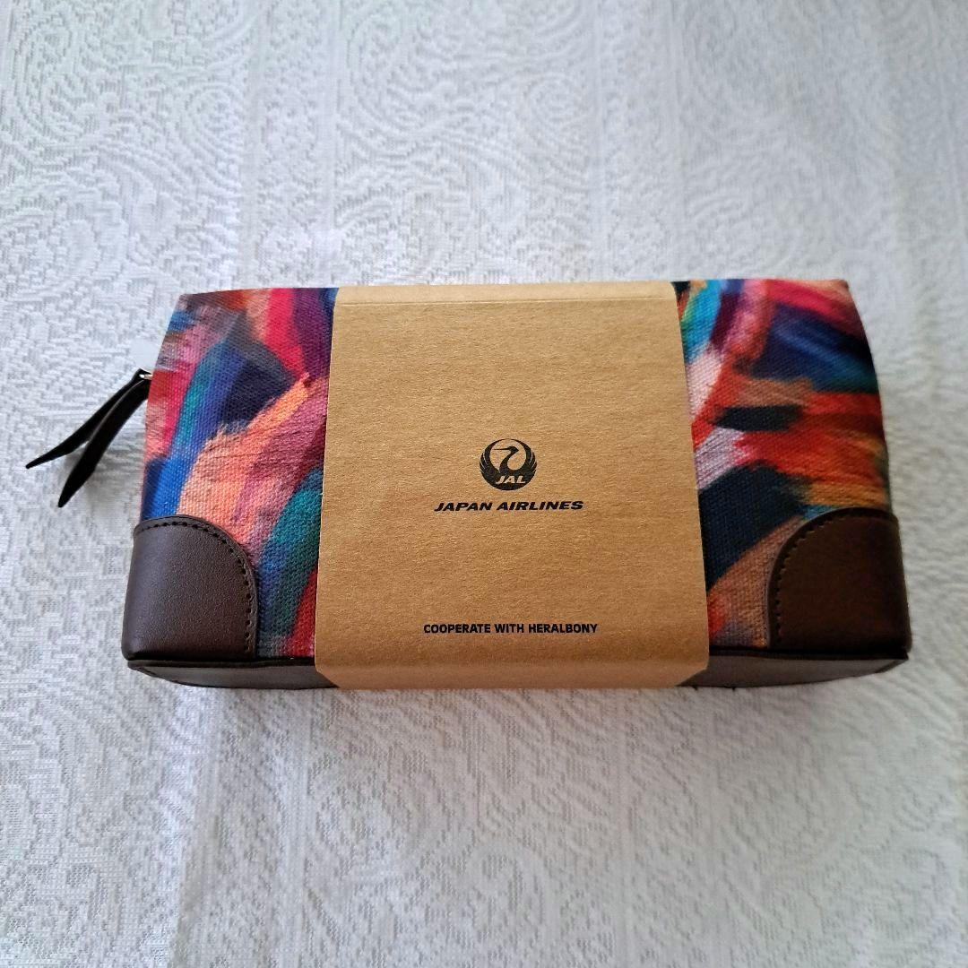 JALファーストクラスパジャマRED L ヘラルボニーアメニティ