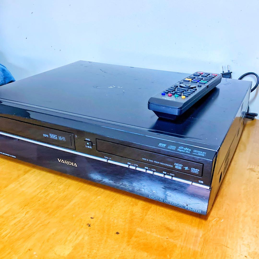 TOSHIBA VARDIA HDD搭載DVDビデオ一体型レコーダー　地デジ対応