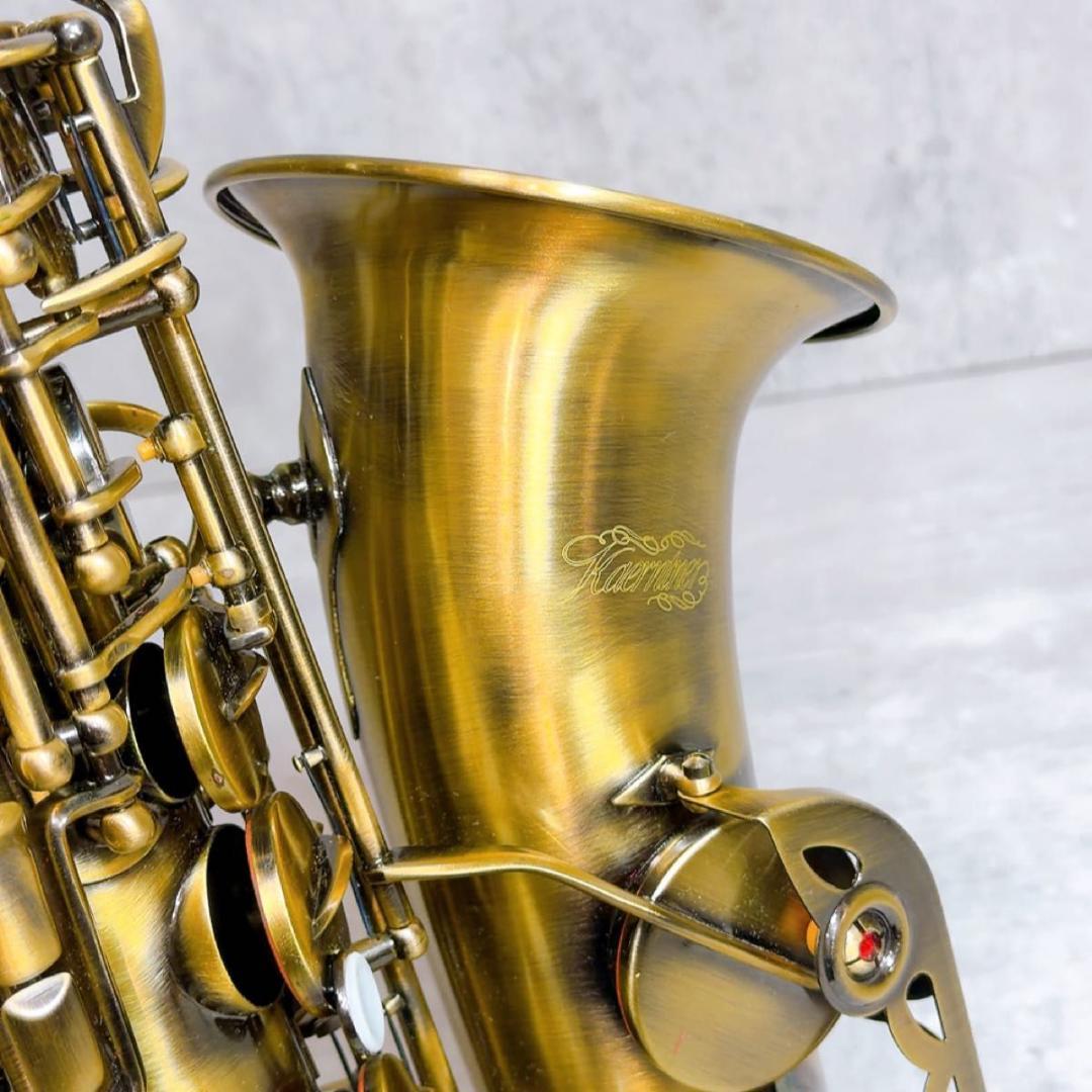 ほぼ未使用! ケルントナー　ブロンズ アルトサックス ハードケース 管楽器