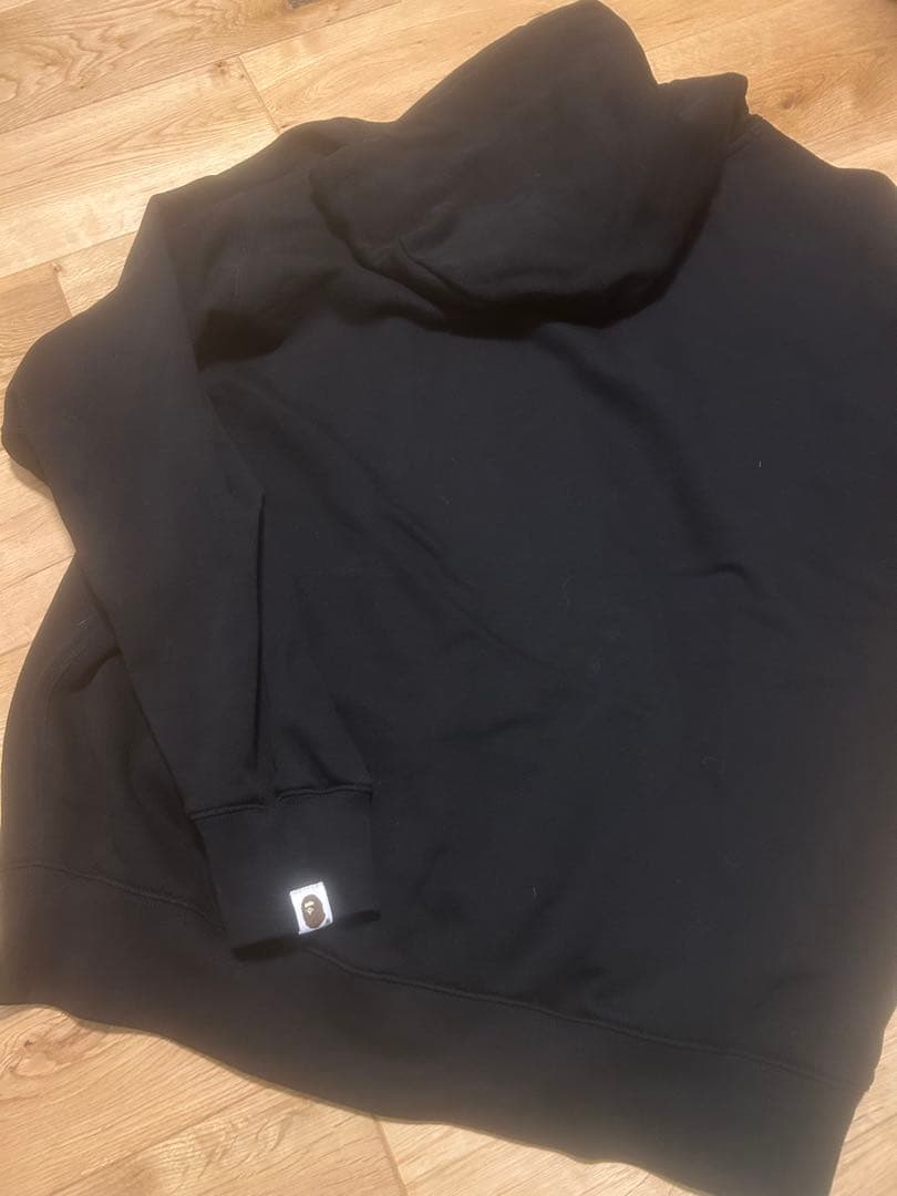 A BATHING APE フーディ ラインストーン パーカー スウェット