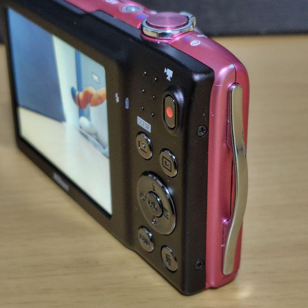 【付属品完備 動作確認済】ニコン クールピクスS3300オールドコンデジ ピンク
