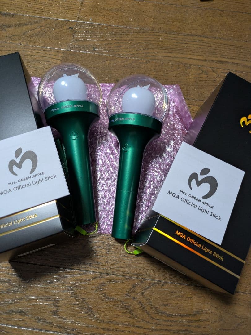 Mrs. GREEN APPLE ペンライト 2本セット（1本売りも可能）