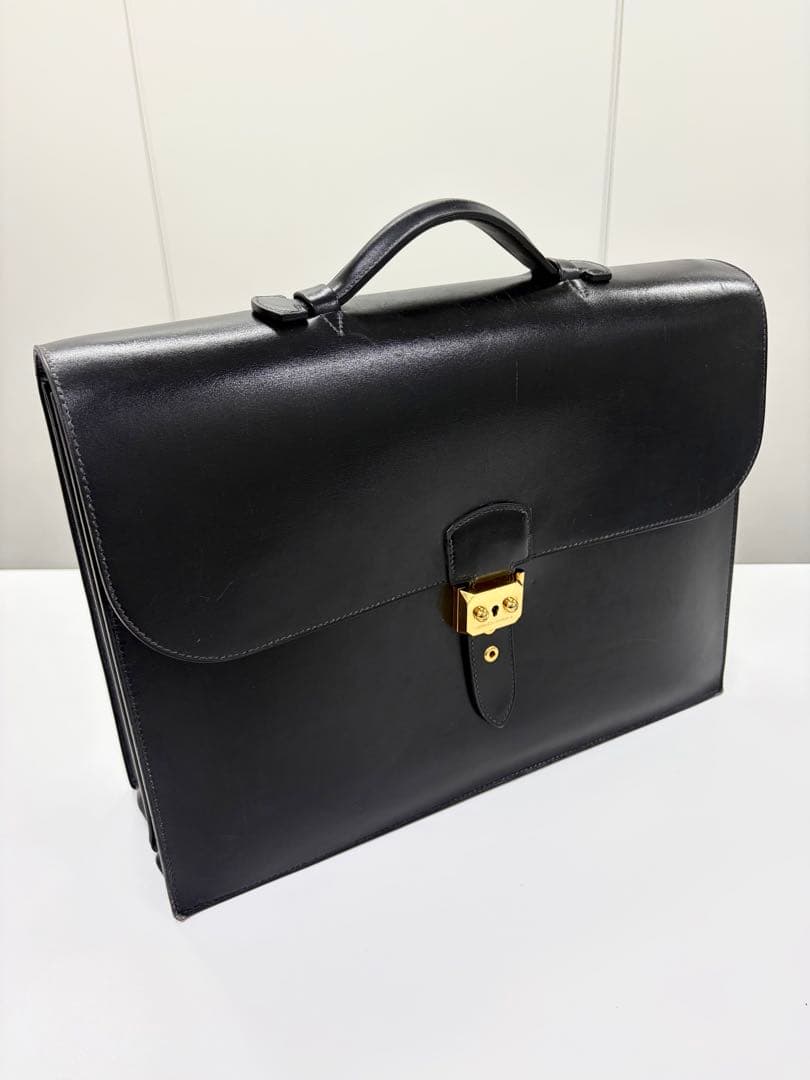 【※専用※】✨エルメス サックアデペッシュ38／ボックスカーフ