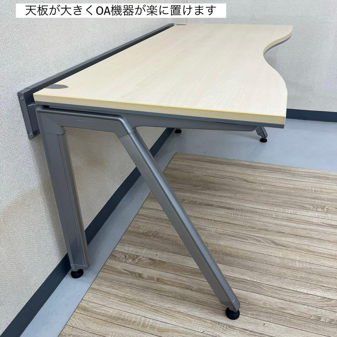 オカムラ 両ラウンドデスク 3段サイドデスクセット★サイドデスク別出品セット販売