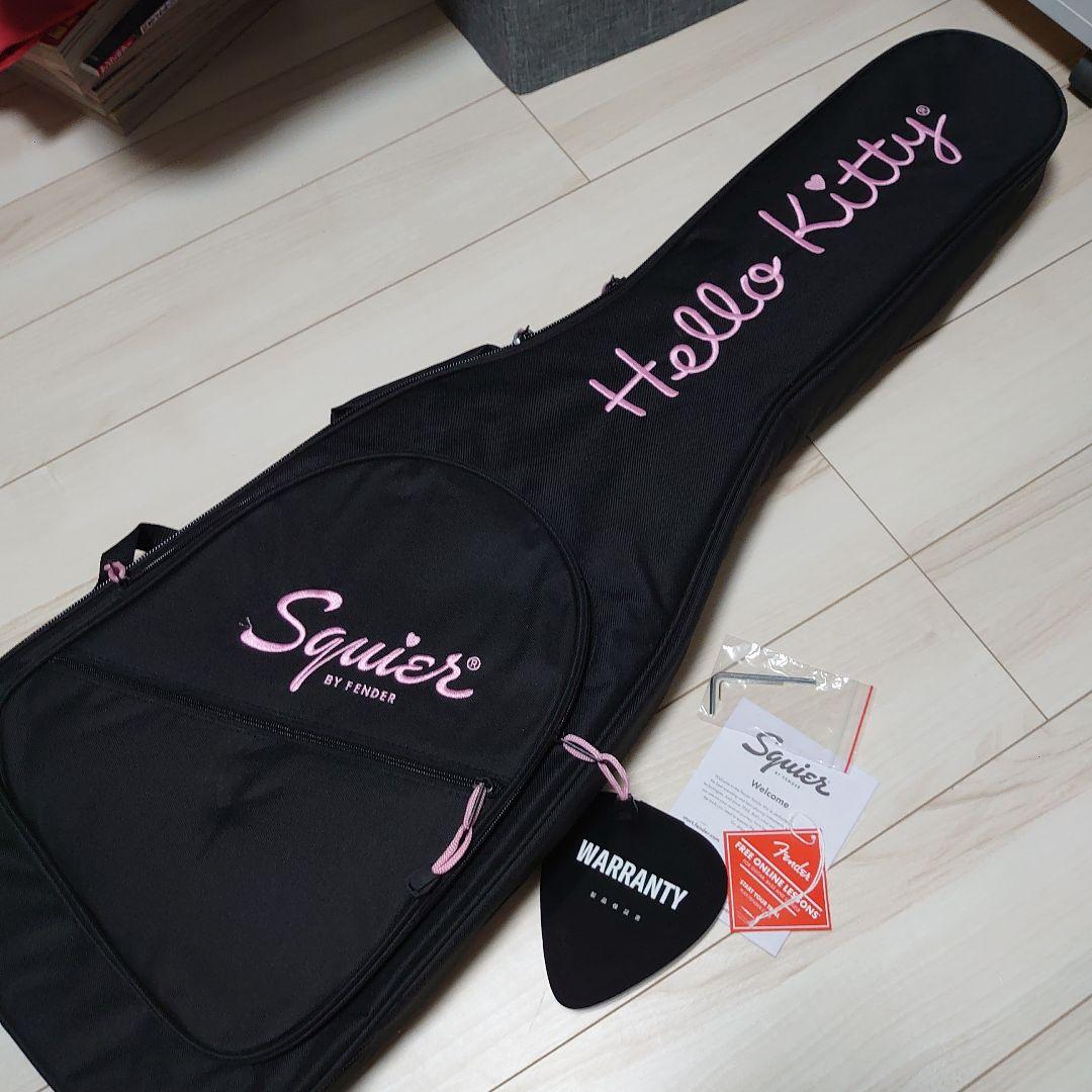 ギター Fender x Hello Kitty White Stratocaster