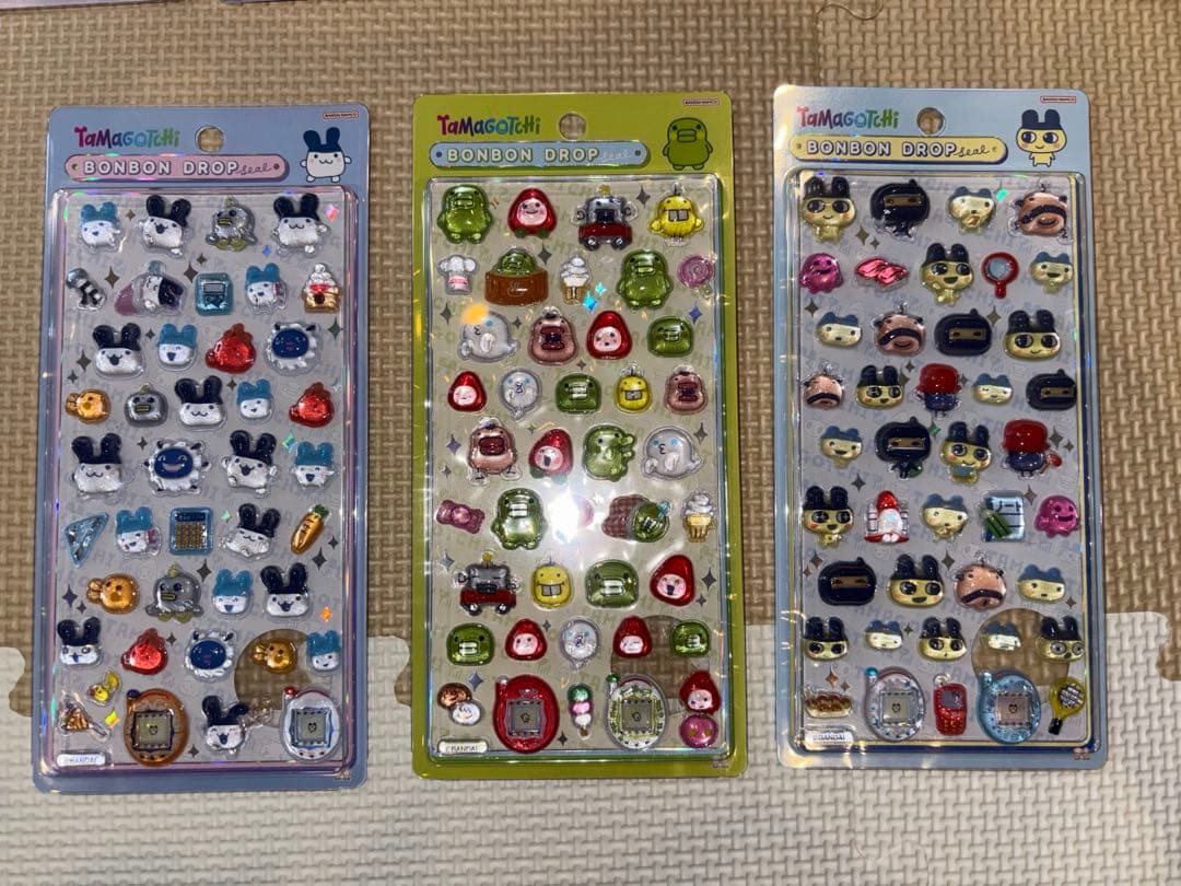 正規品 ボンボンドロップ シール 9枚セット｜サンリオ mini／たまごっち