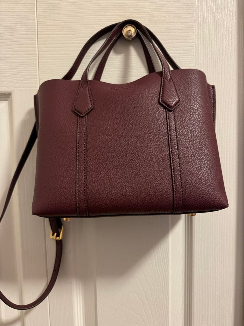 TORY BURCH ペリー　スモール　トリプルコンパートメントトートバッグ