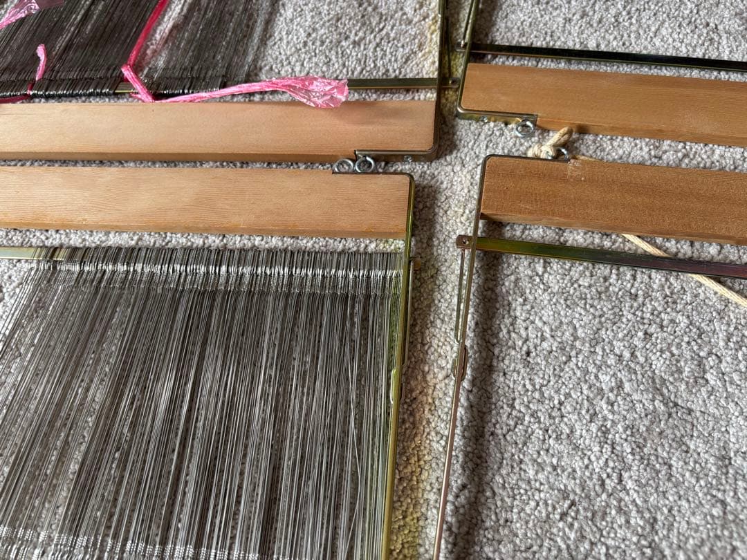 綜絖枠ワイヤーヘルド付き　4枠セット