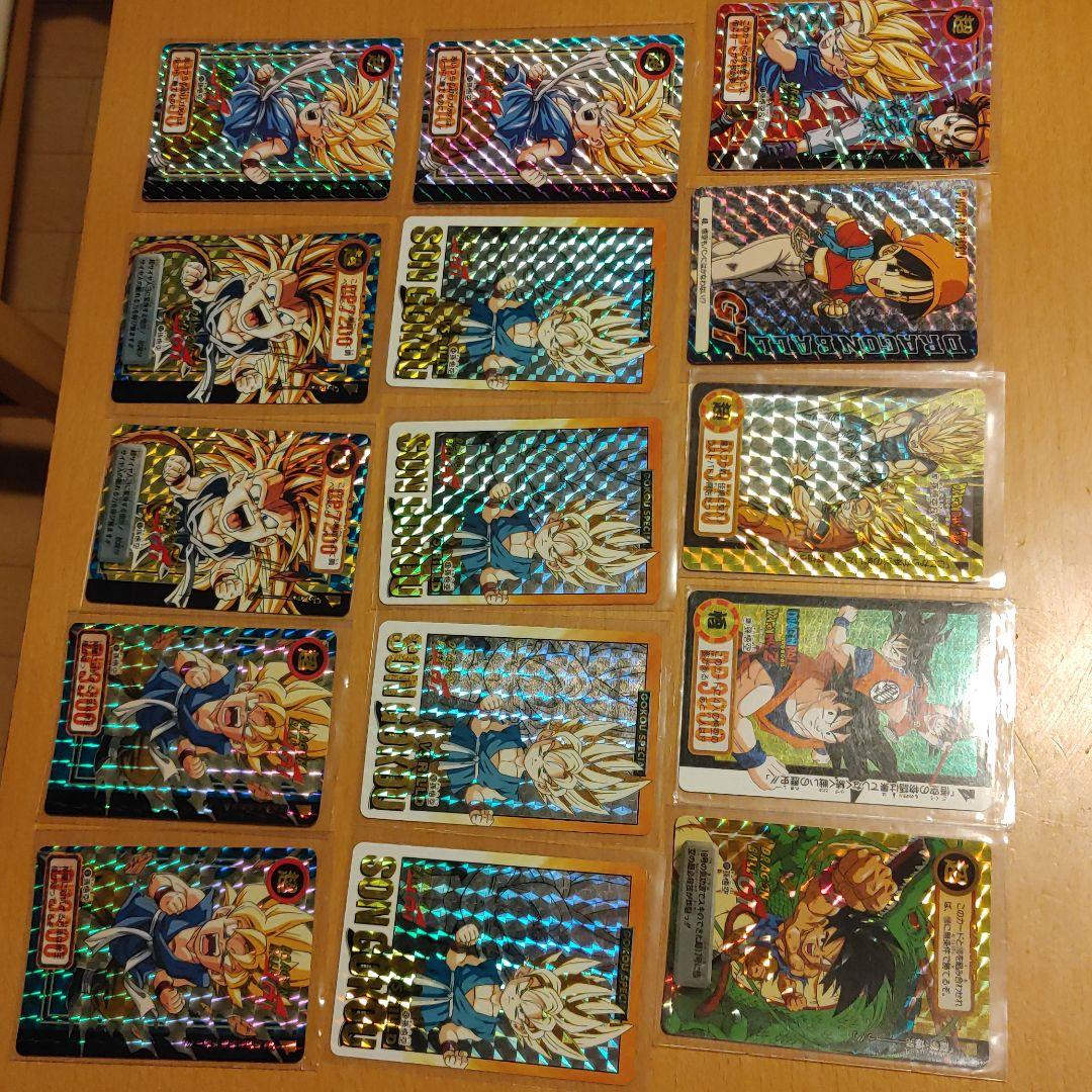 初期のドラゴンボール　レアカード