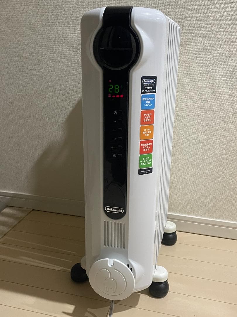 デロンギ オイルヒーター DeLonghi JRE0812 暖房