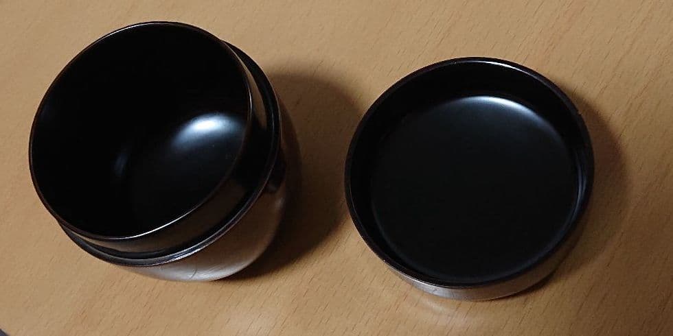 茶道具銀杏蒔絵中棗