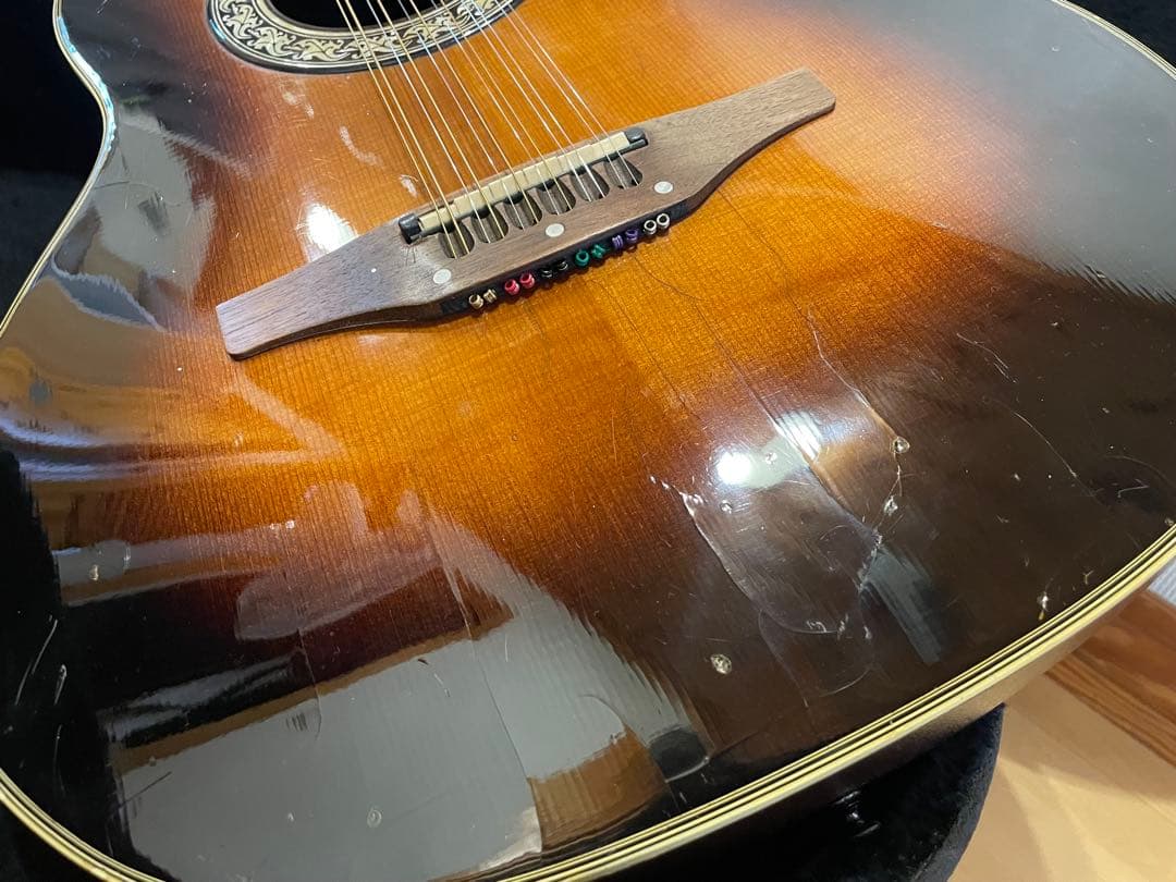 ovation 1618 12弦 ビンテージ エレアコ