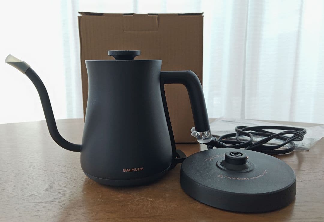 バルミューダ　電気ポット/電気ケトル ブラック