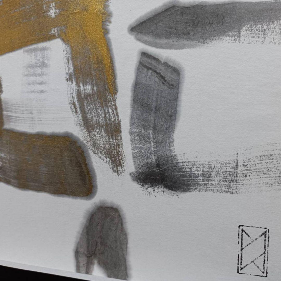 【値下げ】墨アート　‘’均衡‘’(10%OFF※12/31迄)