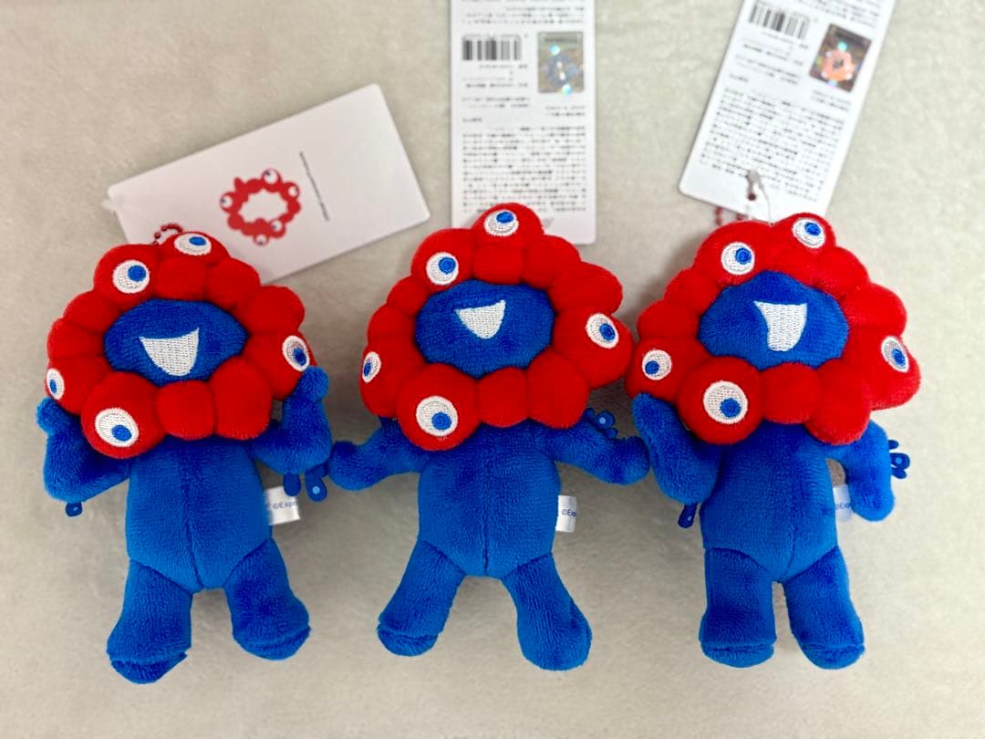 EXPO2025 大阪関西万博 ミャクミャク ボールチェーンマスコット ABC