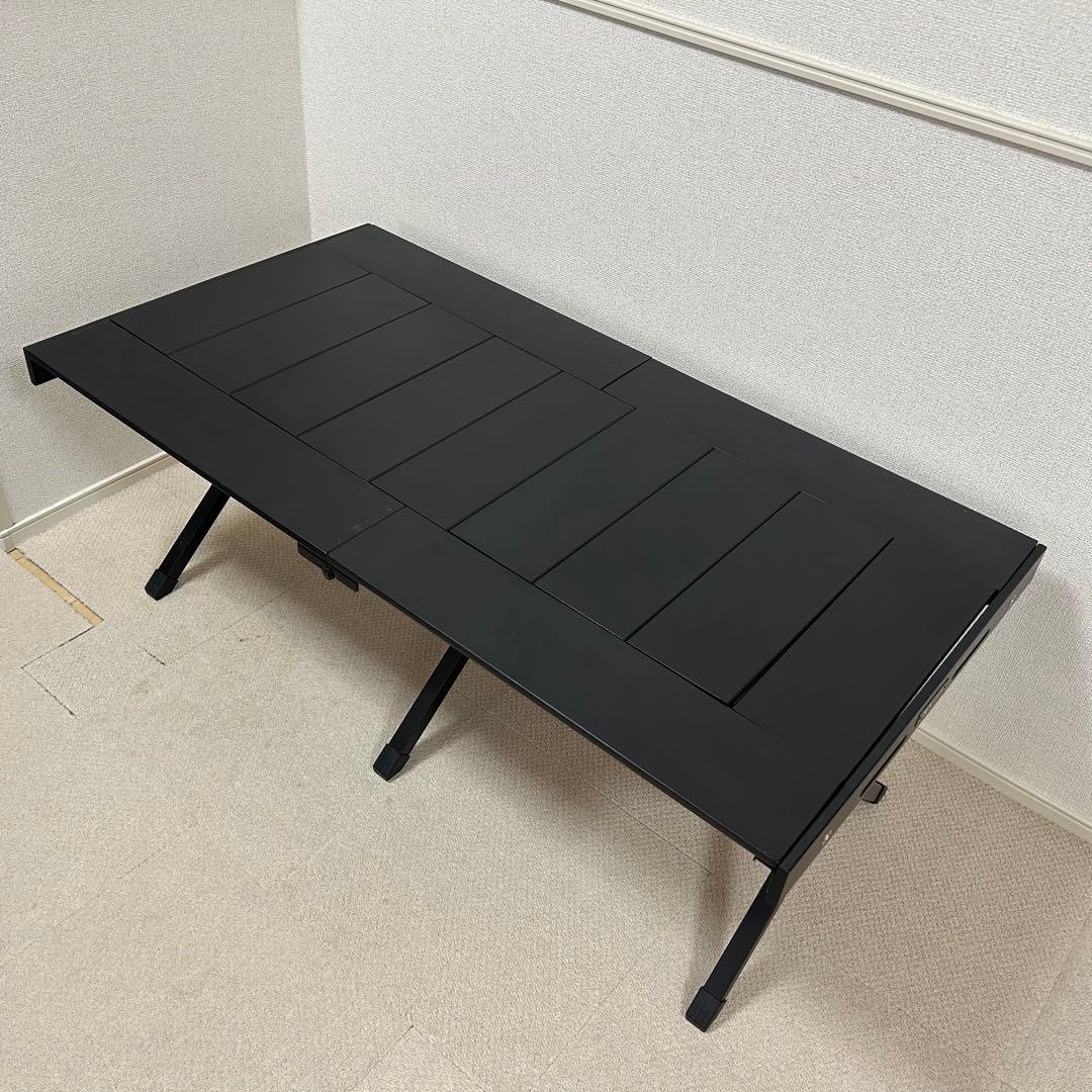 WAQマルチローテーブル 黒　アウトドアテーブル