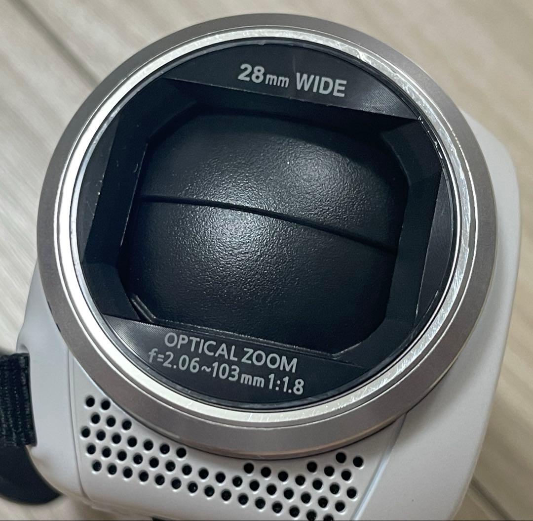 Panasonic デジタルハイビジョンビデオカメラ HC-V480MS-W