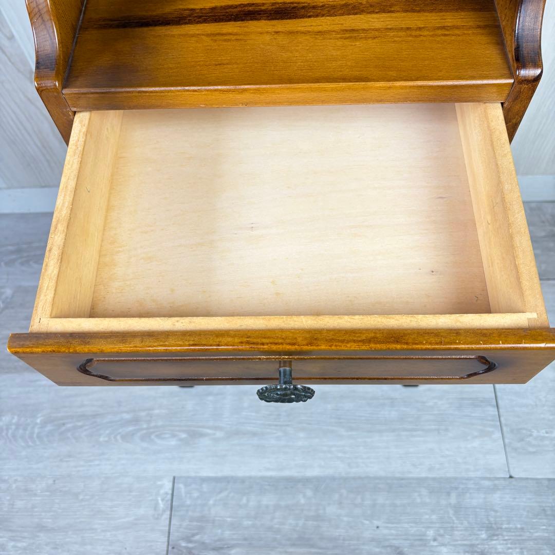 【カリモク家具 】karimoku コロニアル 電話台/FAX台/チェスト