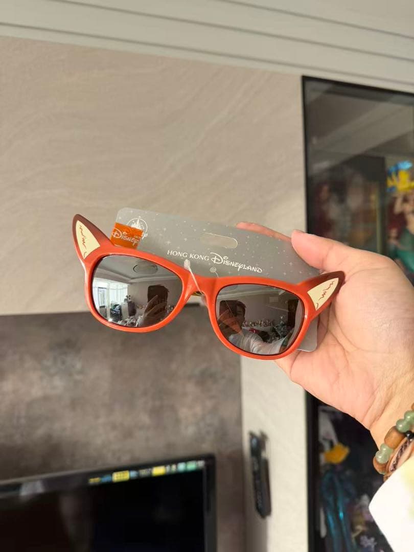 香港ディズニーランド正規品ズートピア ニック　ジュディ　サングラス2点セット
