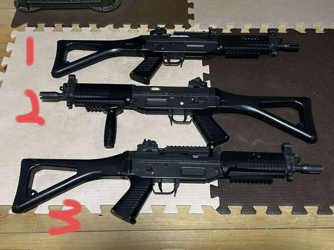 TOKYOマルイ　SIG552 電動ガン1本　多弾マガジン1本　バッテリー1本