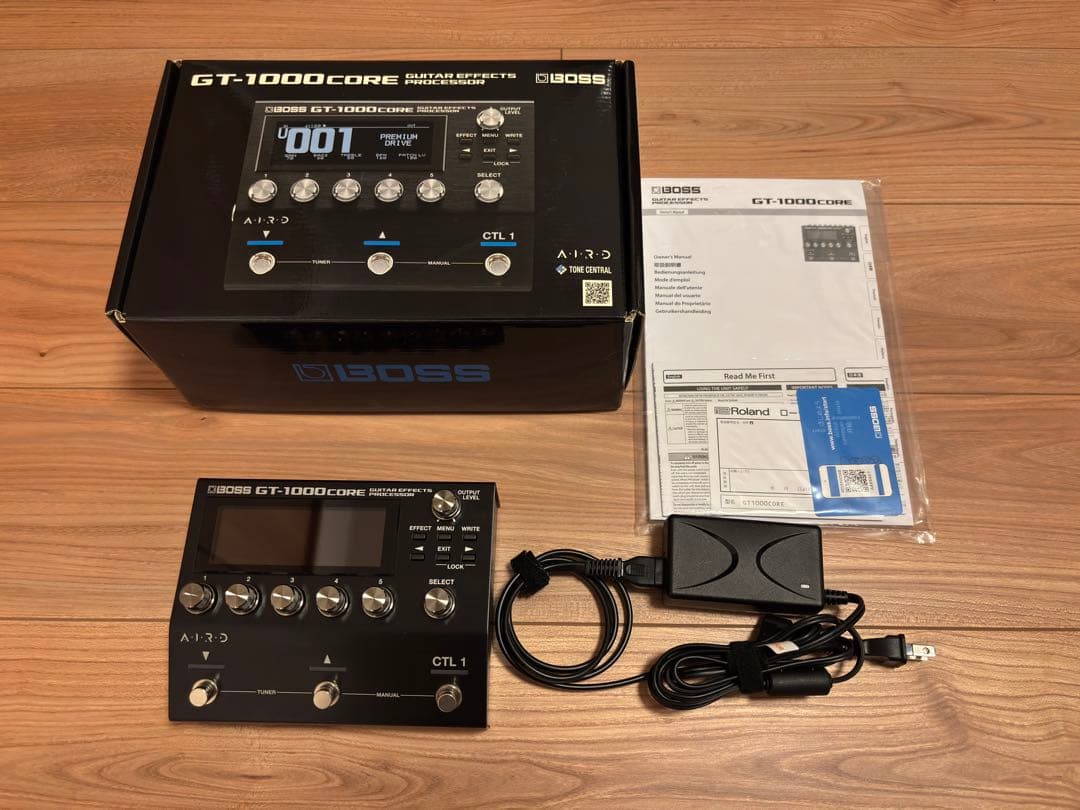 BOSS GT-1000CORE マルチエフェクター 元箱・付属品完備 美品