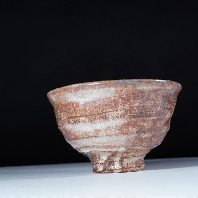 十四代 坂倉新兵衛　萩茶碗　共箱　茶道具　深川萩　山口県