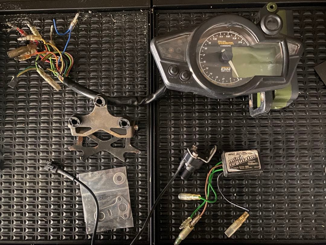 タケガワマルチメーター（エイプ50.モンキー、ゴリラ、xr50モタード等