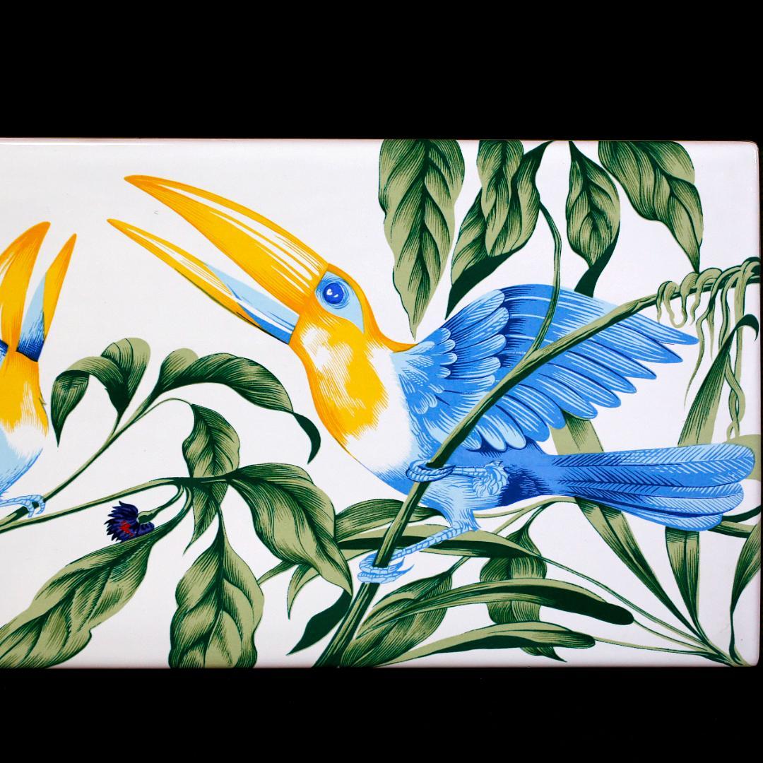 【極美品 送料込み】エルメス トゥカン 陶板画セット プラーク