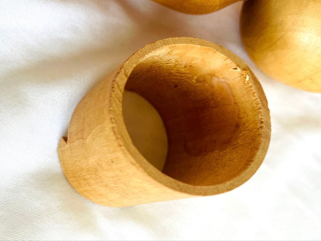 大幅値引き！希少！！年代不詳　アンティーク木製伝統こけし