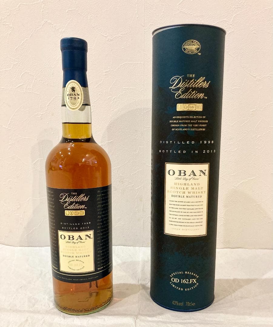 ★★★★ちーにょ★★★★オーバンウイスキー３本セット★1998年樽詰め