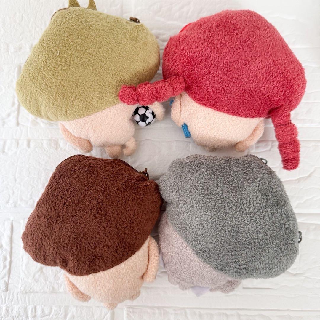 おさわりなめこ探偵栽培キット ぬいぐるみ大&ぬいぐるみストラップ&ポーチセット