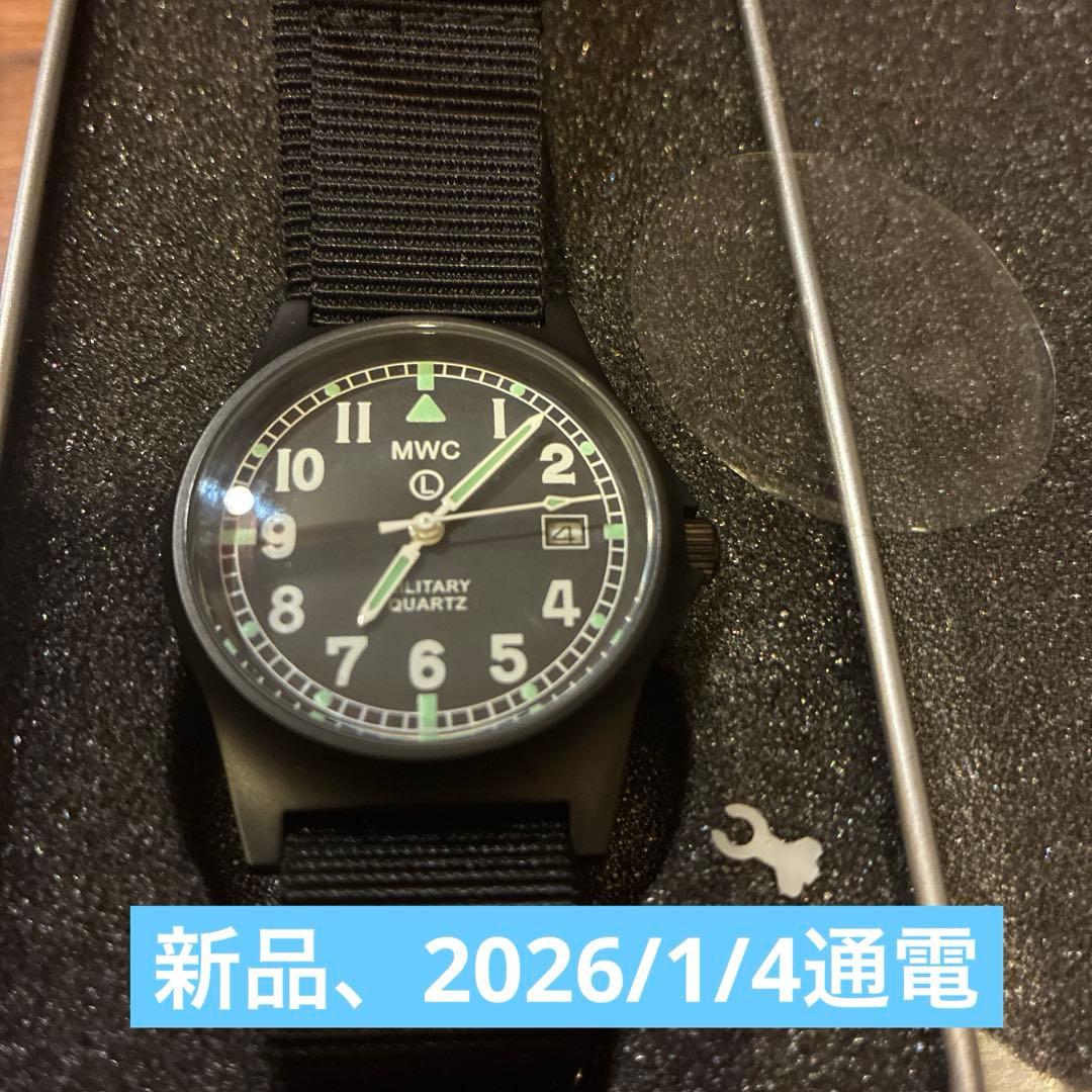 MWC Military Quartz 腕時計 ブラック