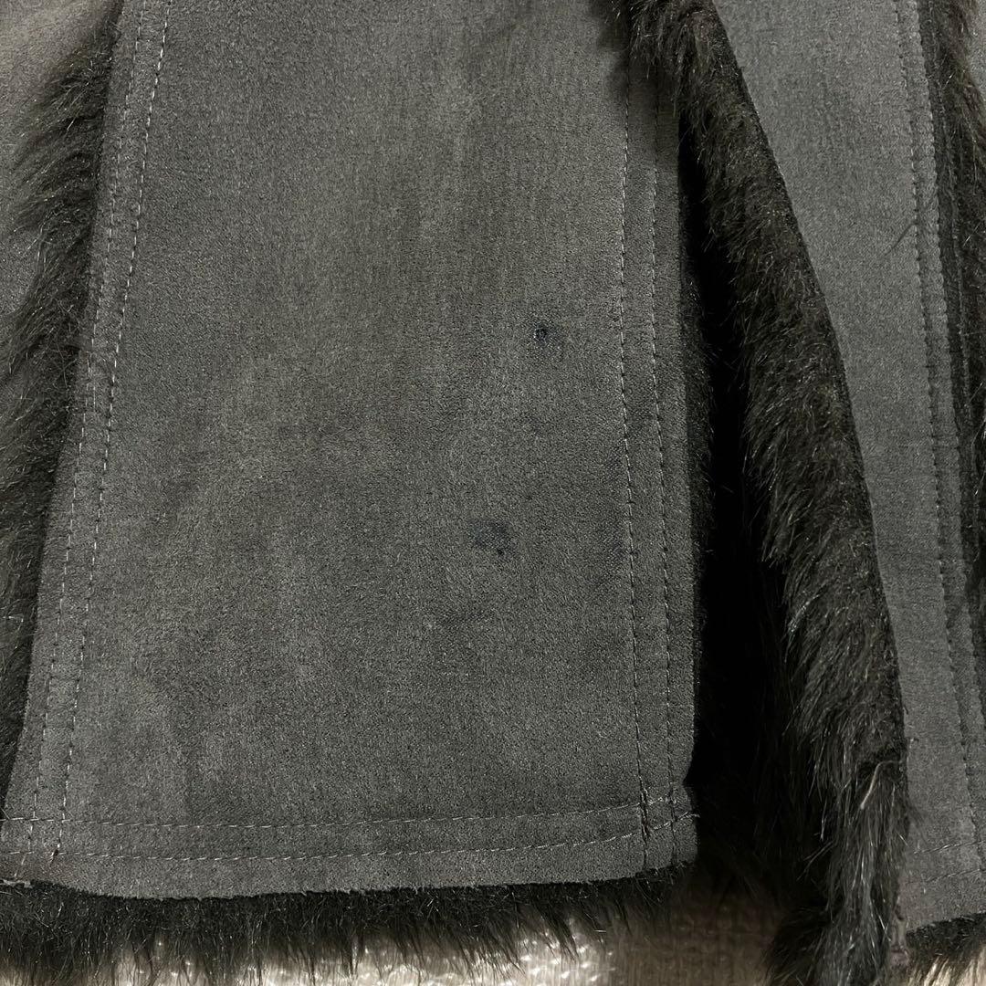 BUFFALO BOBS フェイクムートンコート　ロングコート コート S